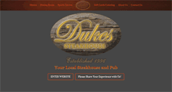 Desktop Screenshot of dukescastlerock.com