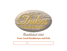 Tablet Screenshot of dukescastlerock.com